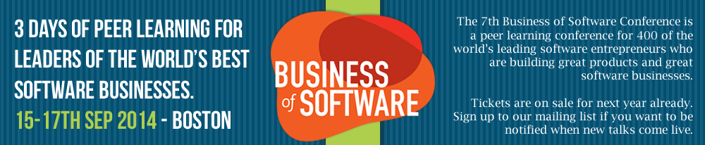 Business of Software 2014