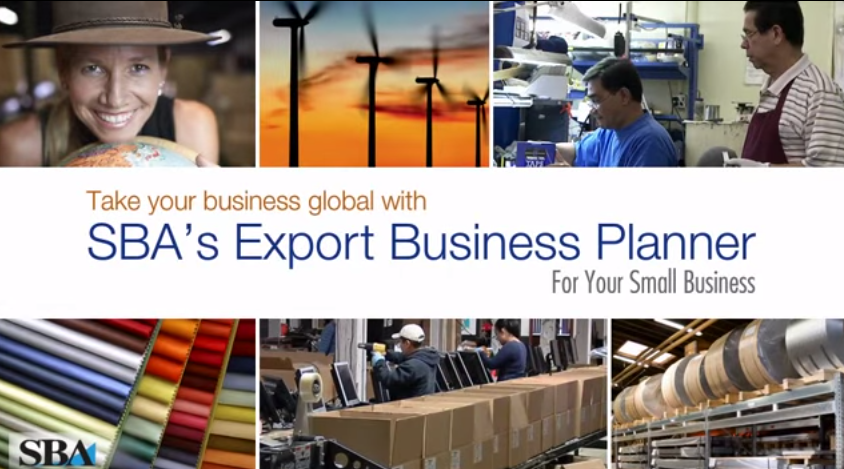 SBA’s Export Business Planner