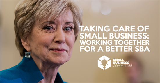 Taking Care of Small Business: Working Together for a Better SBA